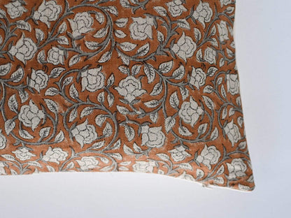 Clementine Block Print Pillow Cover - Maple Village Lane